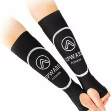 Volleyball Arm Sleeves with Passing Protection Forearm Pads and Comfortable Thumbhole Design