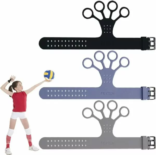 Volleyball Spike Glove, Flickglove Training Aid for Improving Topspin on Serves and Shooting with Different Resistance Levels