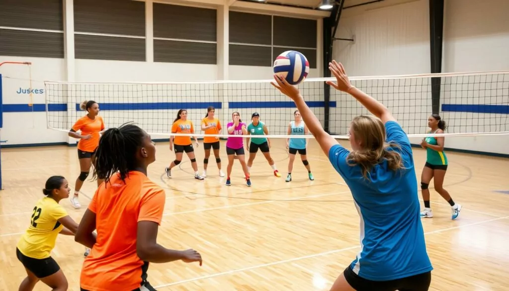 Volleyball defensive drills