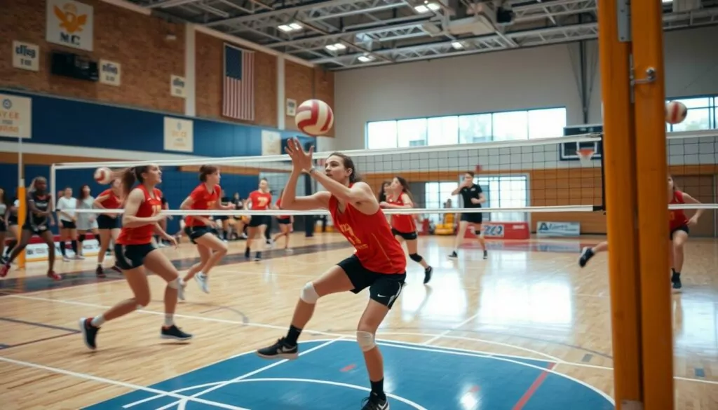 Volleyball defensive drills