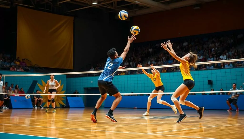 Volleyball defensive strategies