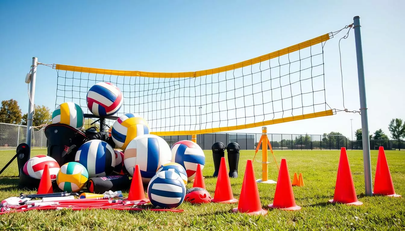 Volleyball equipment for all ages and sizes