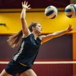 Volleyball hitting techniques