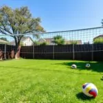 Volleyball net for home