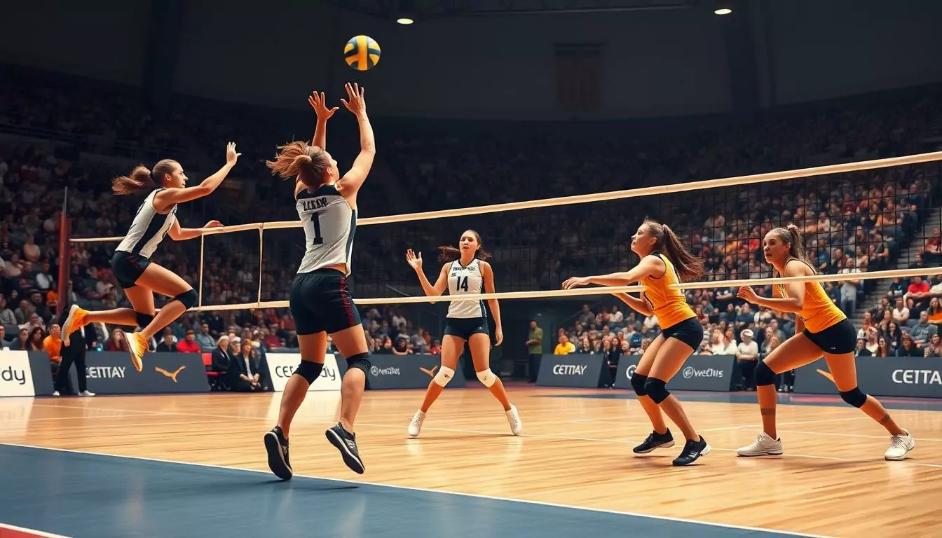 Volleyball player positions explained