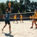 Volleyball serving drills