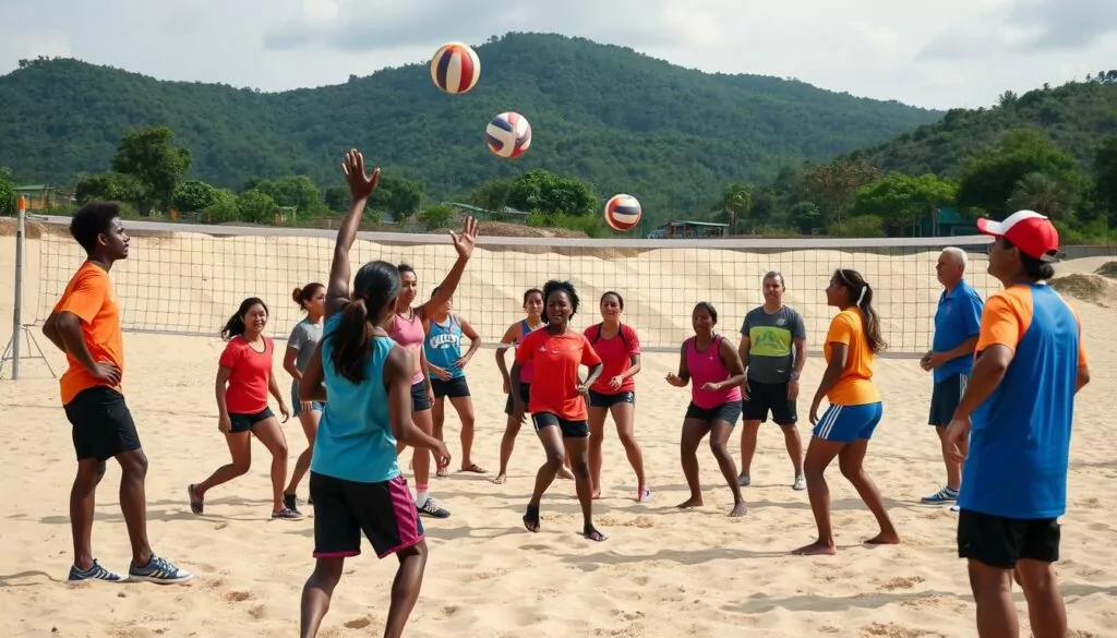 Volleyball skills development