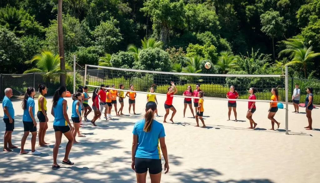 Volleyball training camps