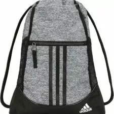 adidas Alliance II Sackpack, Jersey Onix Grey/Black/White, One Size