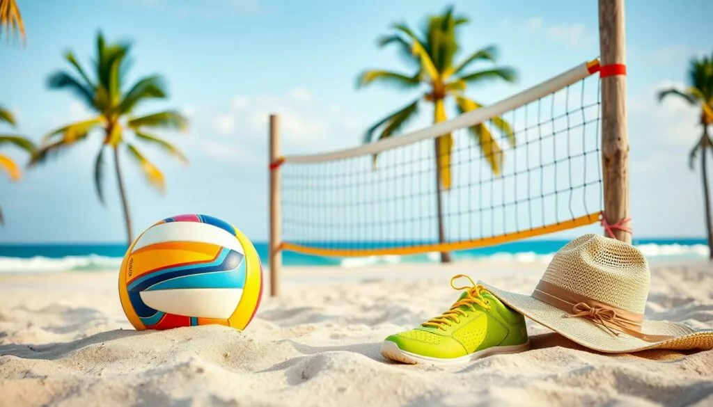 beach volleyball equipment