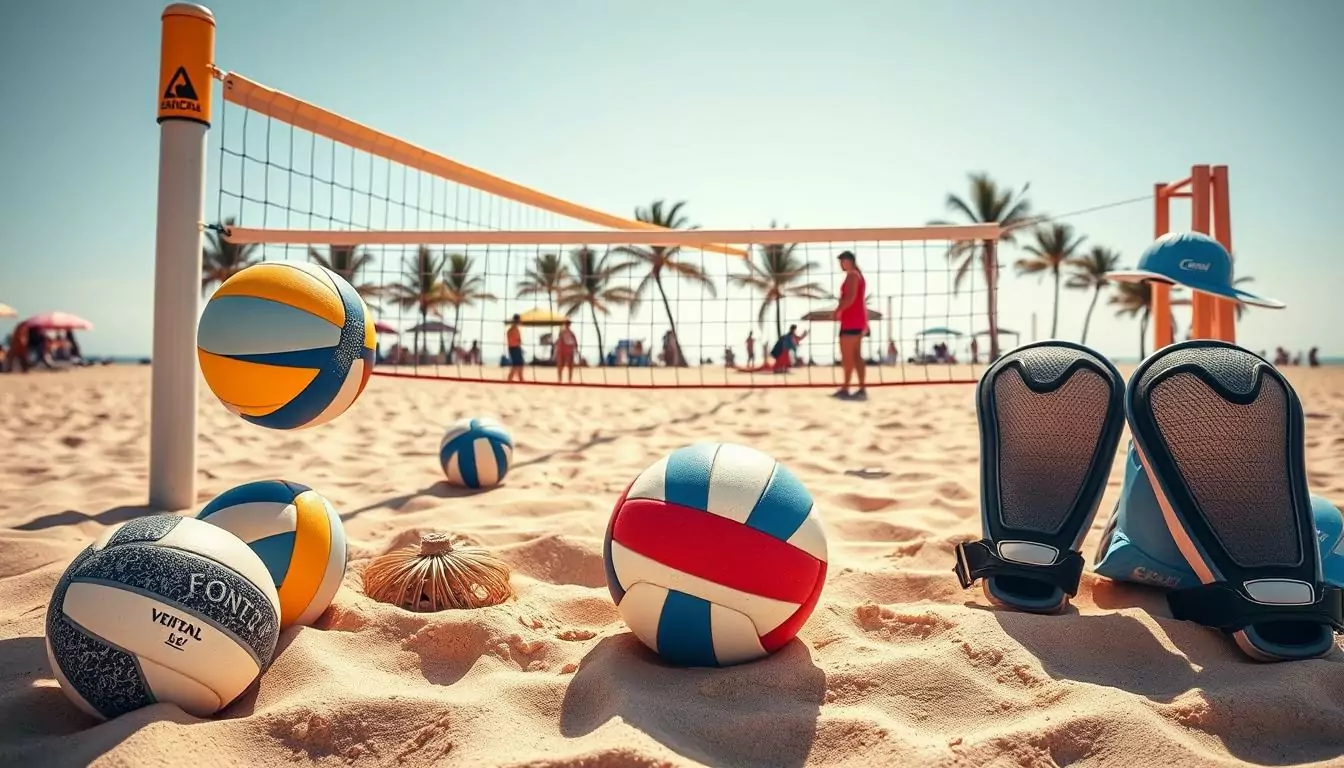 beach volleyball equipment