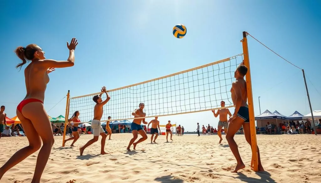 beach volleyball tournament