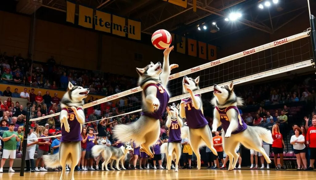 huskies volleyball