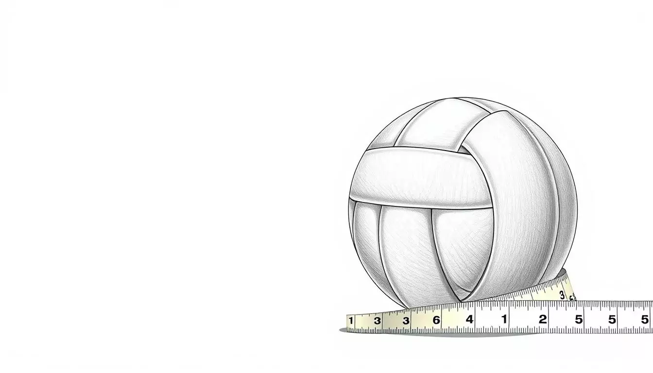 official volleyball size