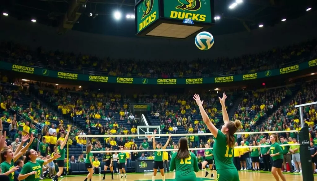 oregon ducks volleyball