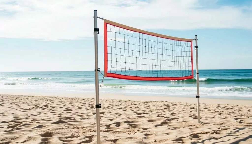 portable volleyball net stands