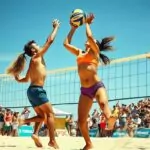 professional volleyball players