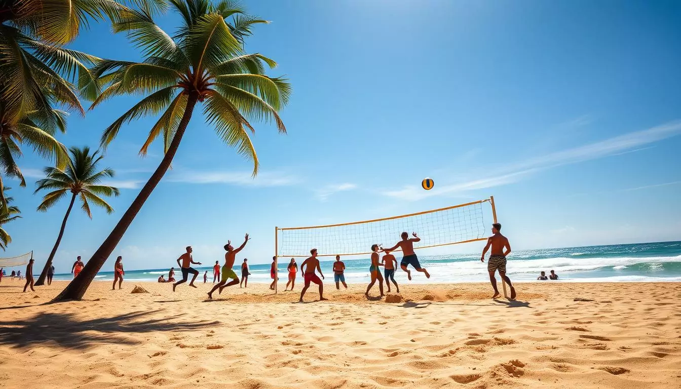 sand volleyball