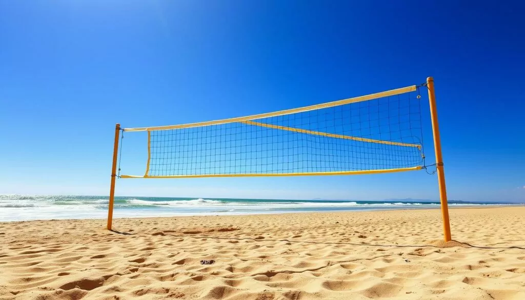 sand volleyball net