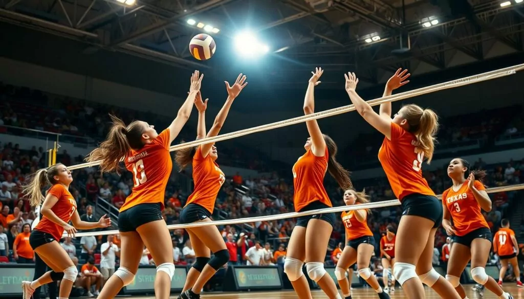 texas volleyball team