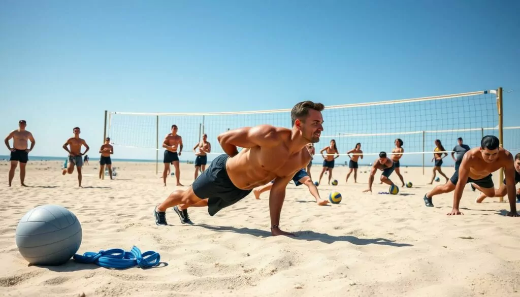 volleyball core strength workouts