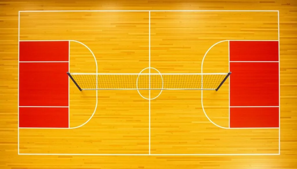 volleyball court layout