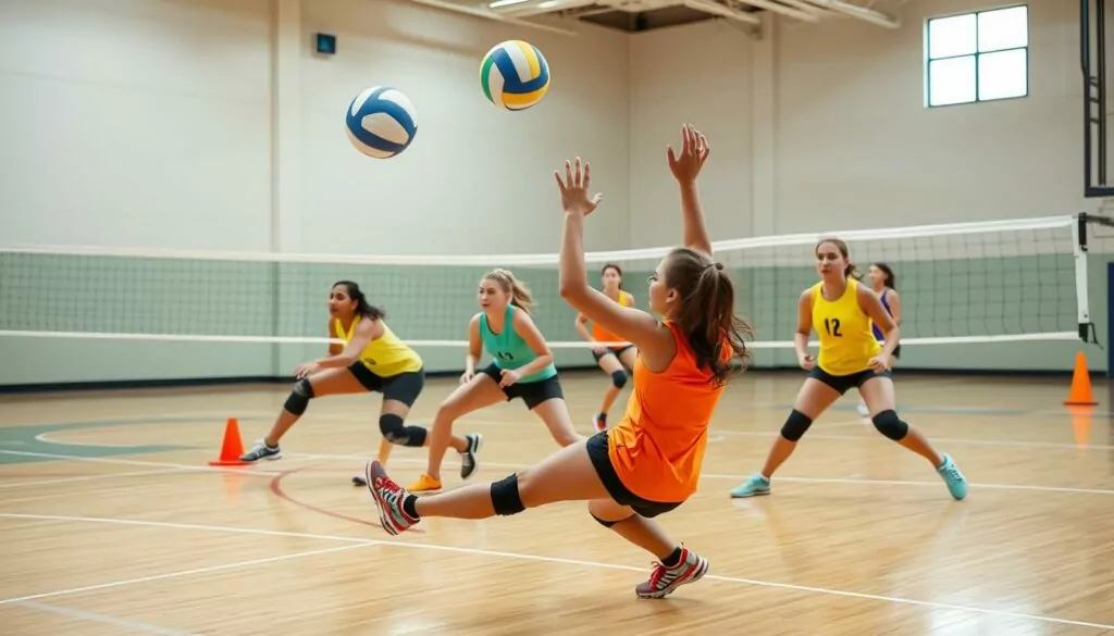 volleyball defensive drills