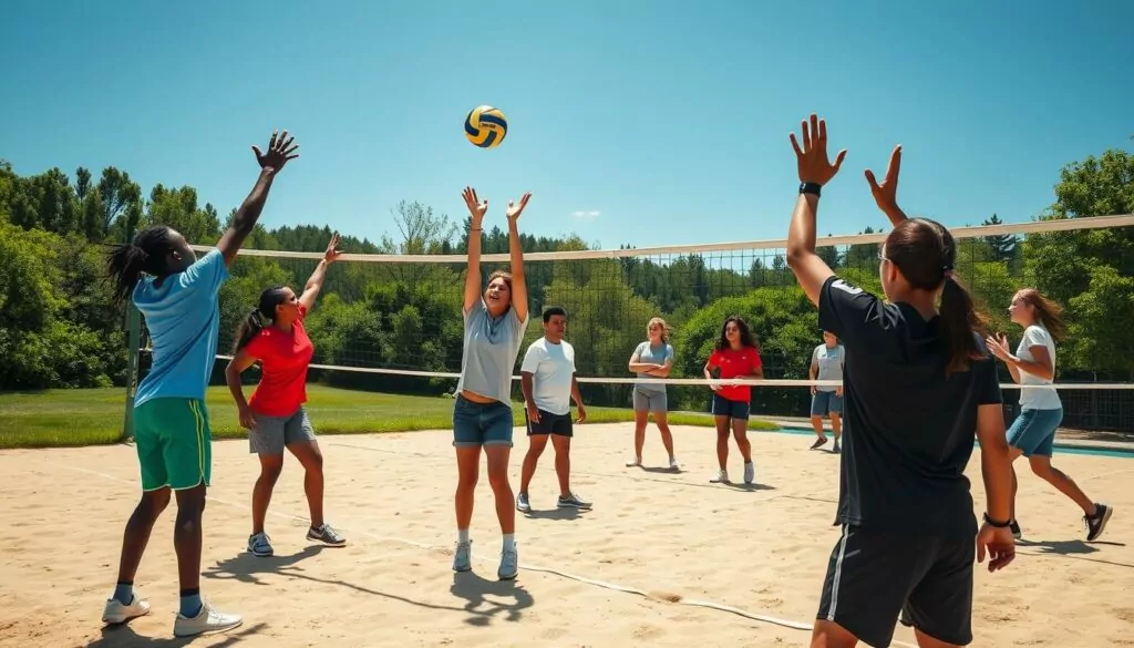 volleyball drills