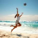 volleyball jump serving techniques