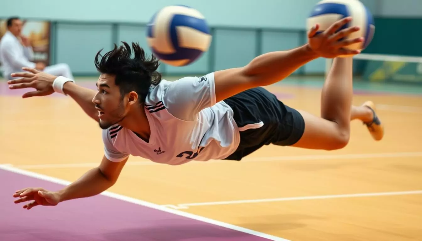 volleyball libero techniques