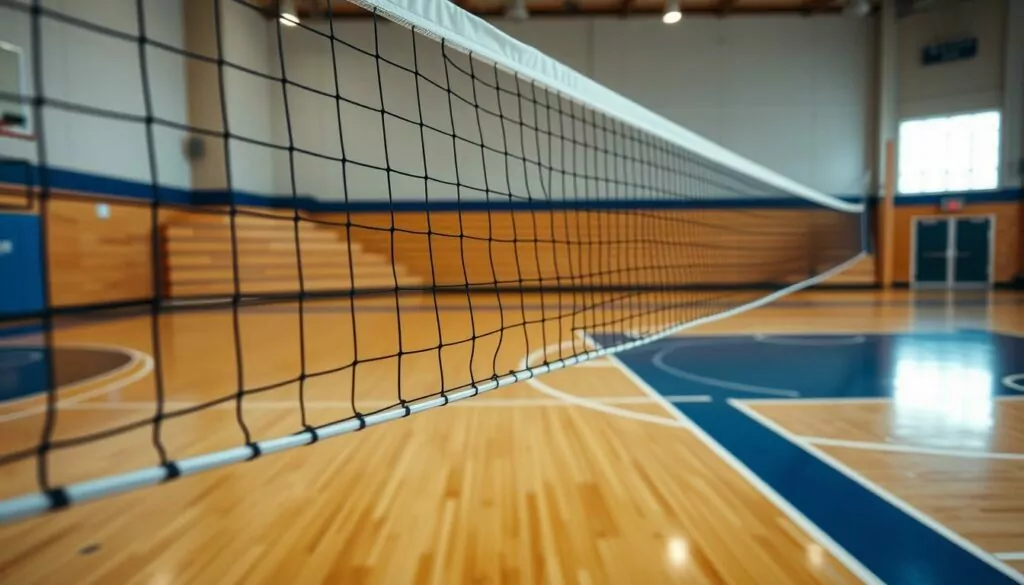 volleyball net size