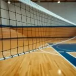 volleyball net size