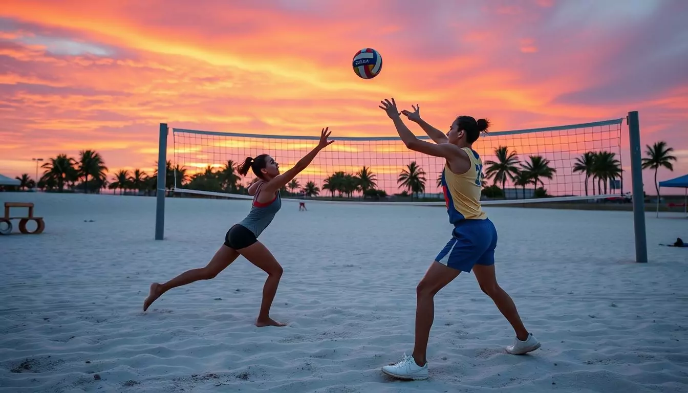 volleyball partnership drills