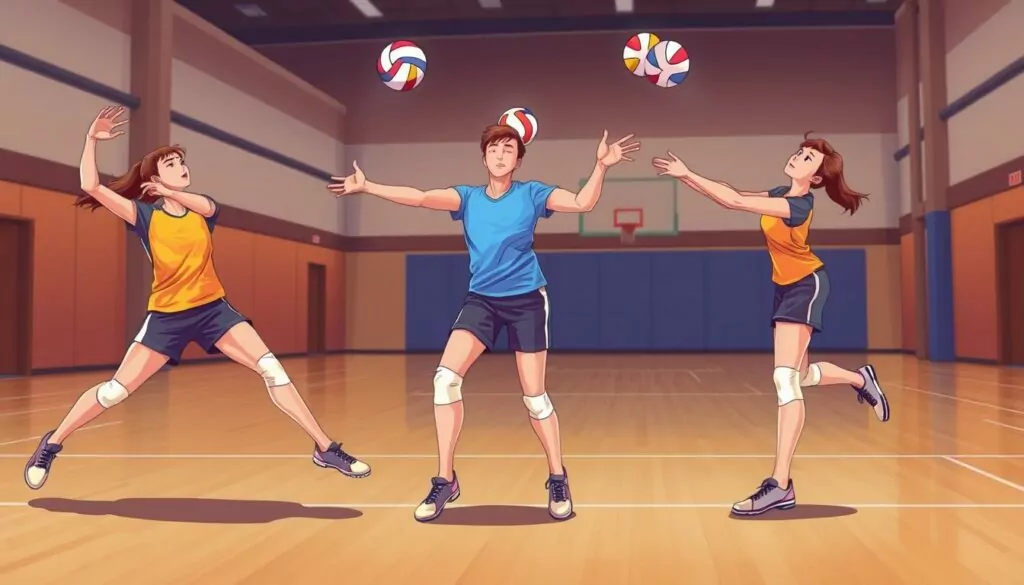 volleyball passing techniques