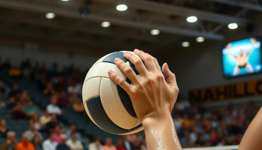 volleyball serving anxiety