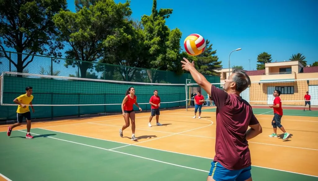 volleyball serving drills