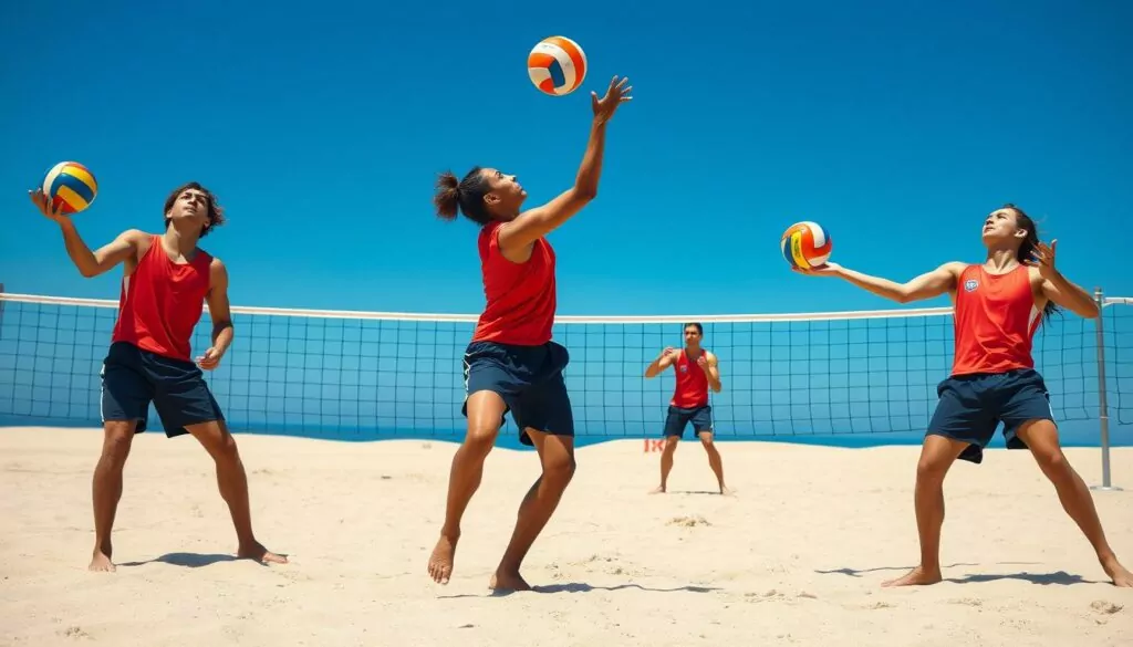 volleyball serving techniques