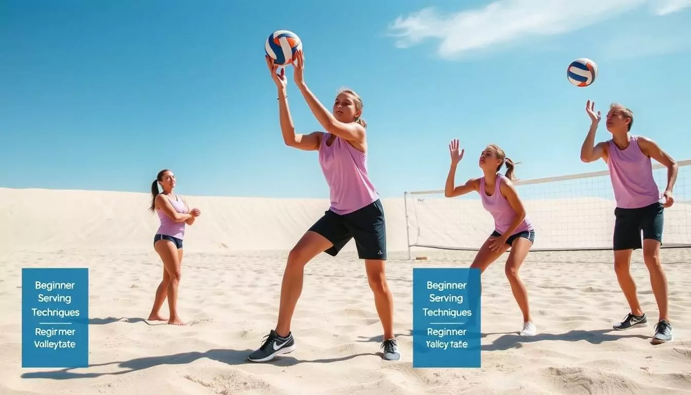 volleyball serving techniques for beginners