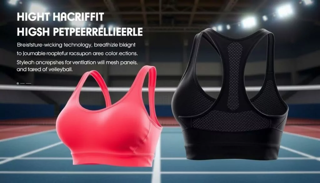 volleyball sports bra