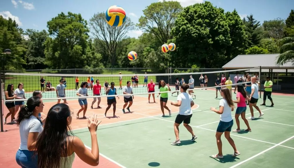 volleyball team building exercises