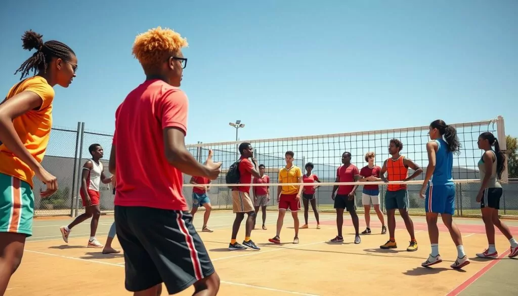 volleyball team communication drills