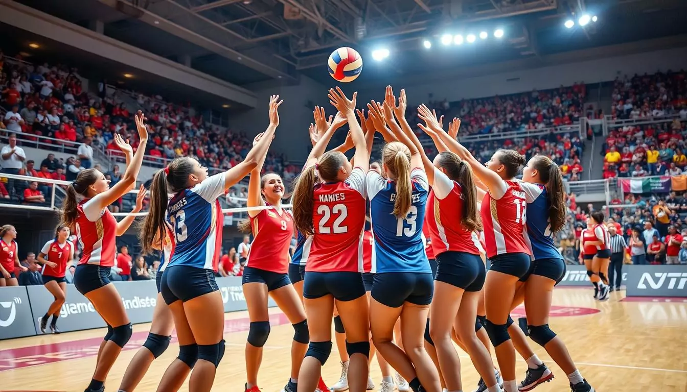 volleyball team spirit development