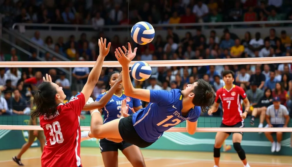 volleyball teamwork