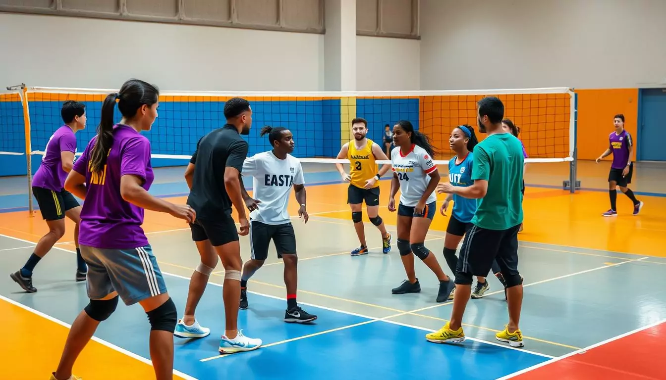 volleyball teamwork drills