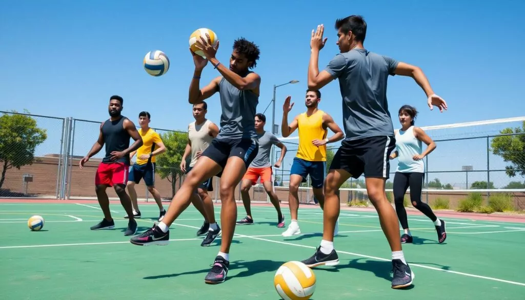 volleyball training