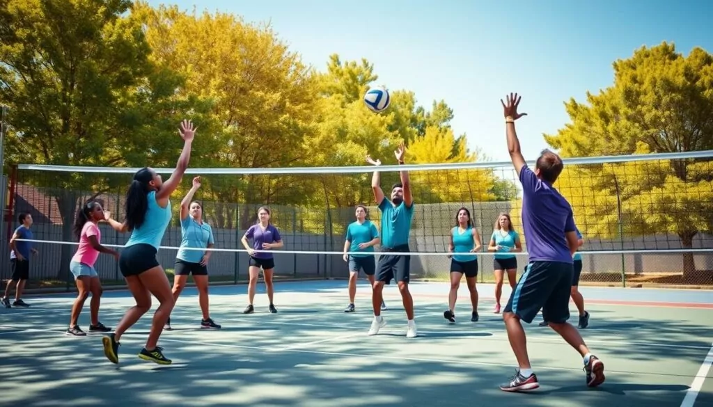 volleyball training