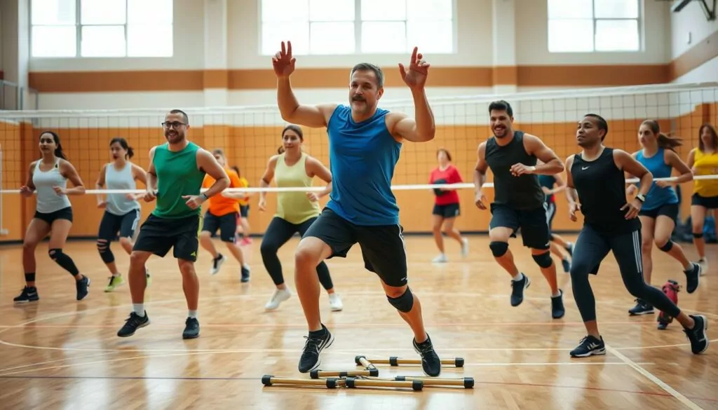 volleyball training