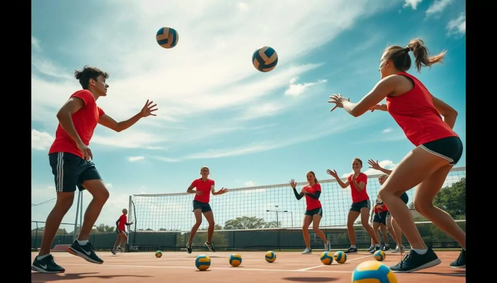 volleyball training