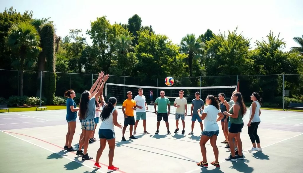 volleyball trust exercises