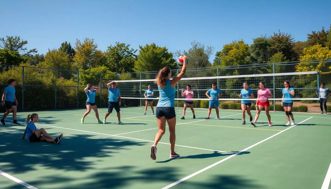 volleyball warm-up routines